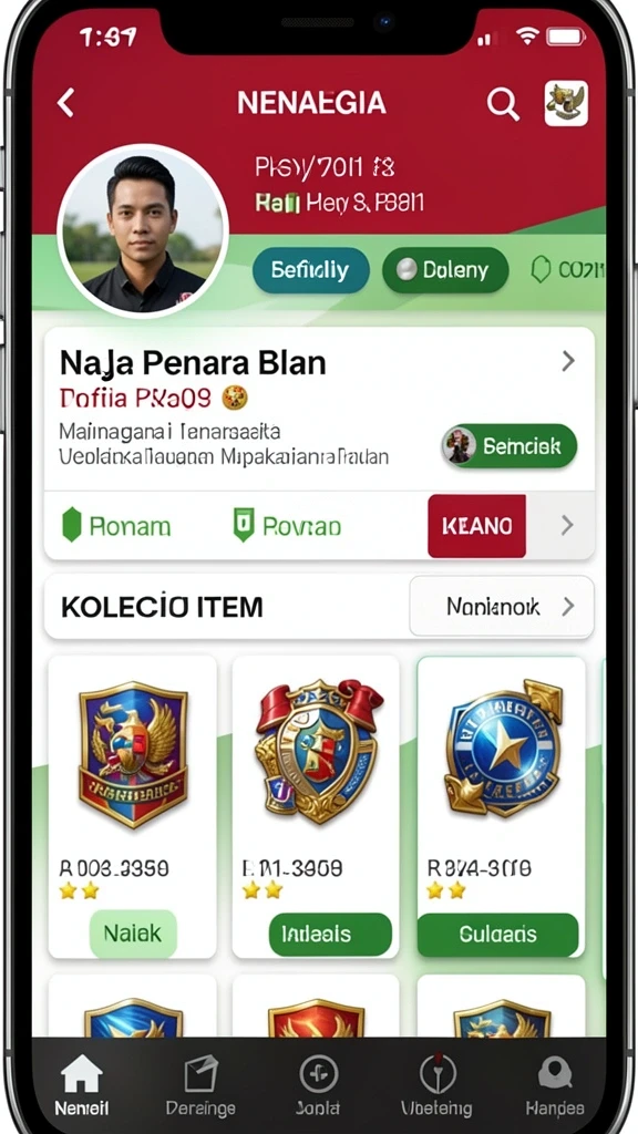 Tantangan level yang meningkatkan kesulitan.