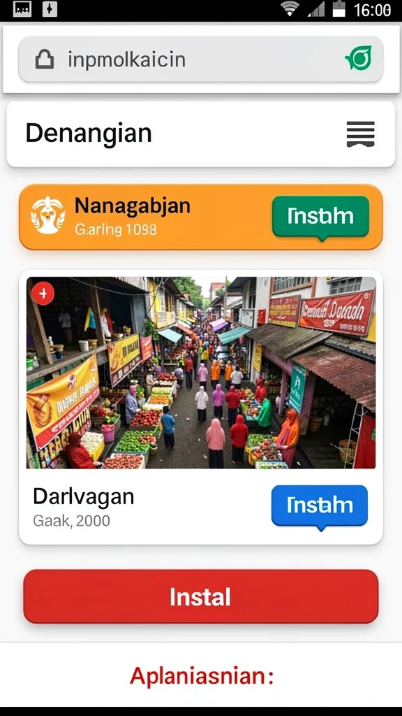 Tampilan antarmuka yang menarik dan mudah digunakan.