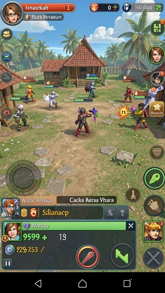 Gameplay seru dengan berbagai tantangan menarik.