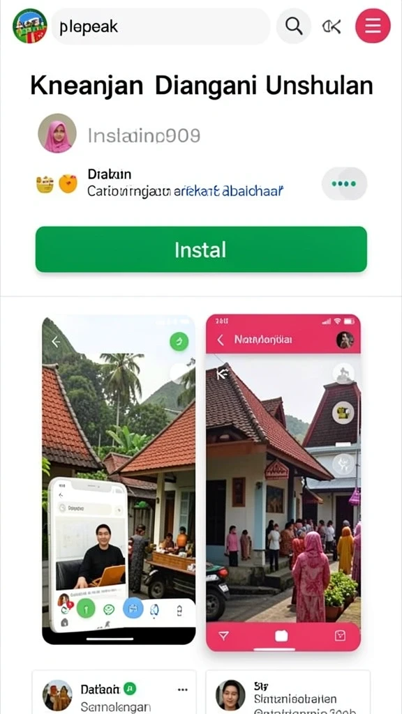 Tangkapan layar memperlihatkan pertarungan seru melawan monster.