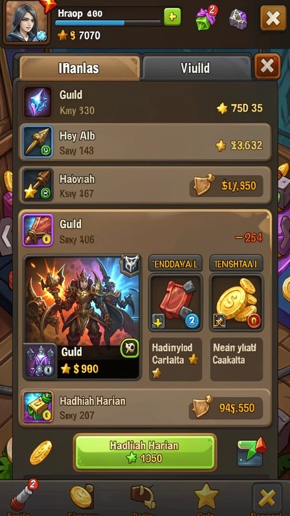 Mode multiplayer seru untuk bermain bersama teman.