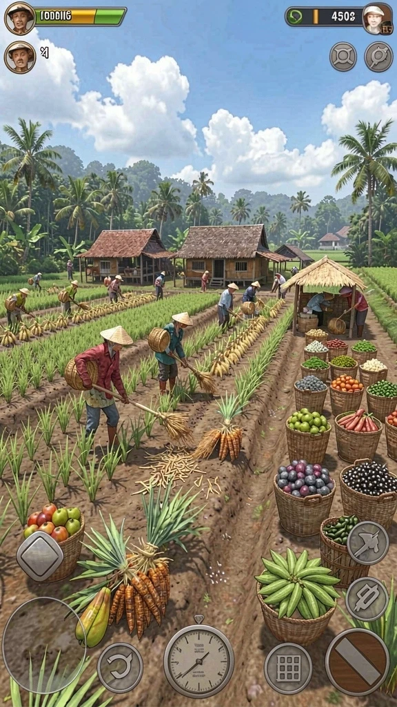 Berbagai karakter unik untuk dipilih dan dimainkan.