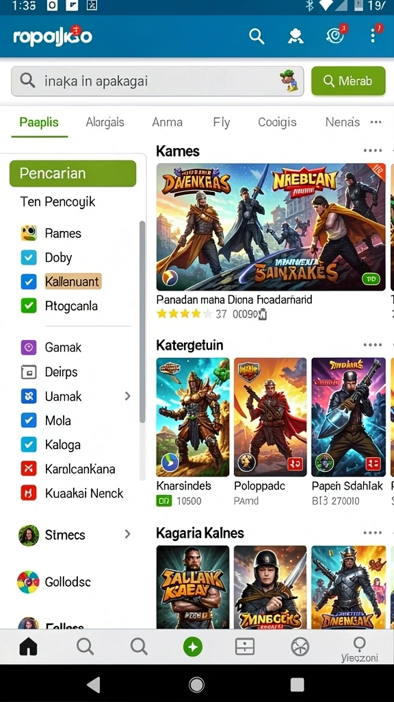Grafis yang mengagumkan untuk pengalaman bermain maksimal.