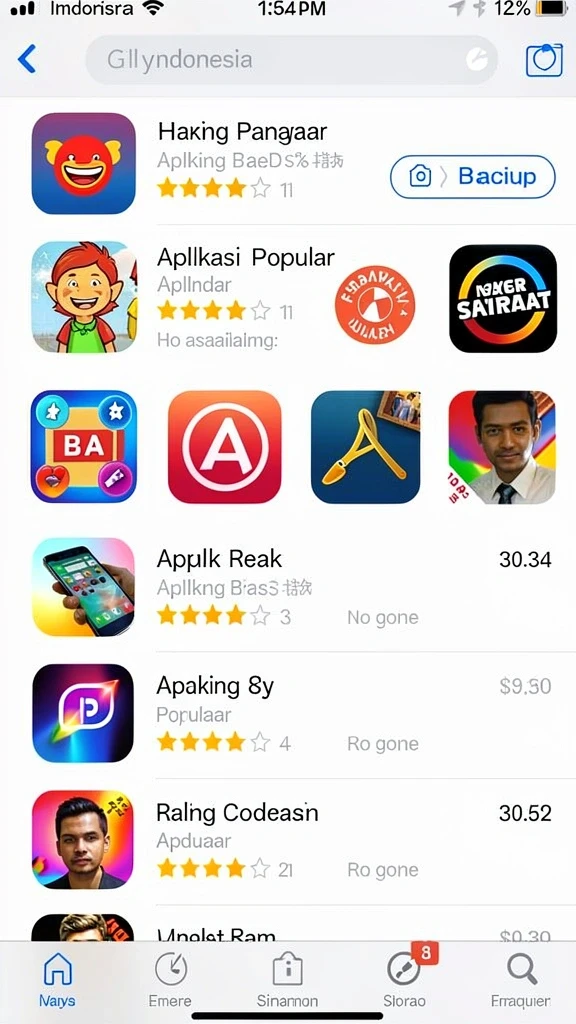 Tampilan antarmuka yang modern dan intuitif.