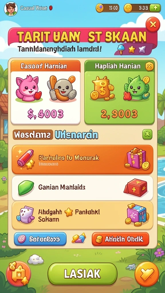 Misi yang menantang dan menarik untuk diselesaikan.