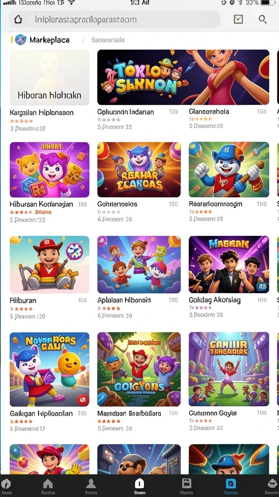 Mode permainan seru yang menyenangkan.