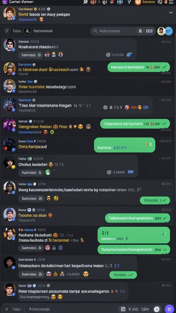 Tampilan antarmuka yang menarik dan user-friendly.