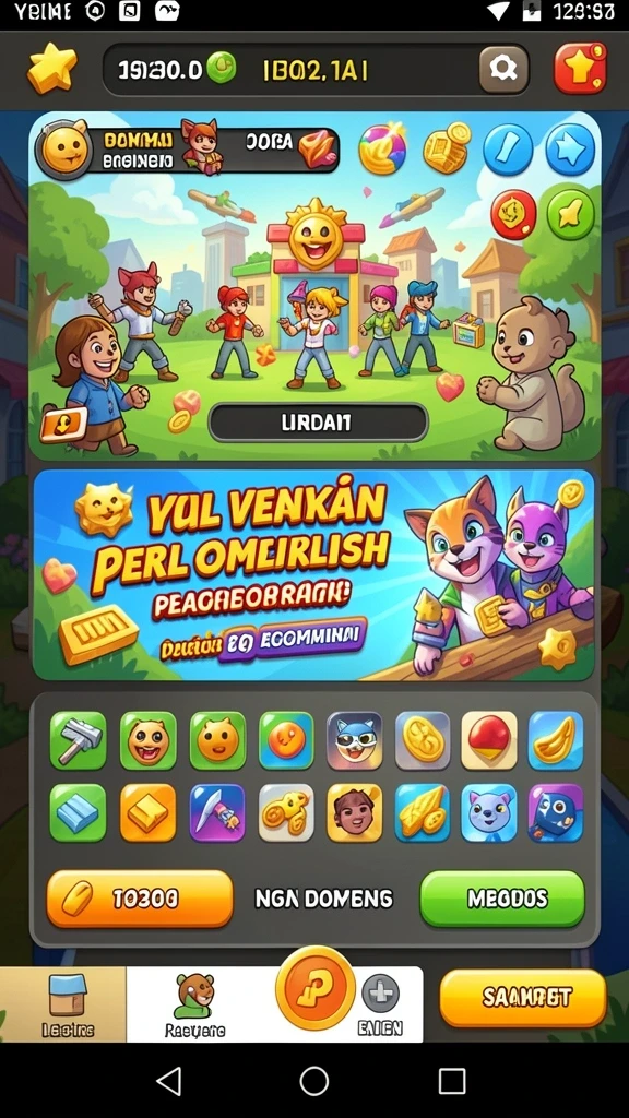 Tampilan antarmuka yang menarik dan modern.