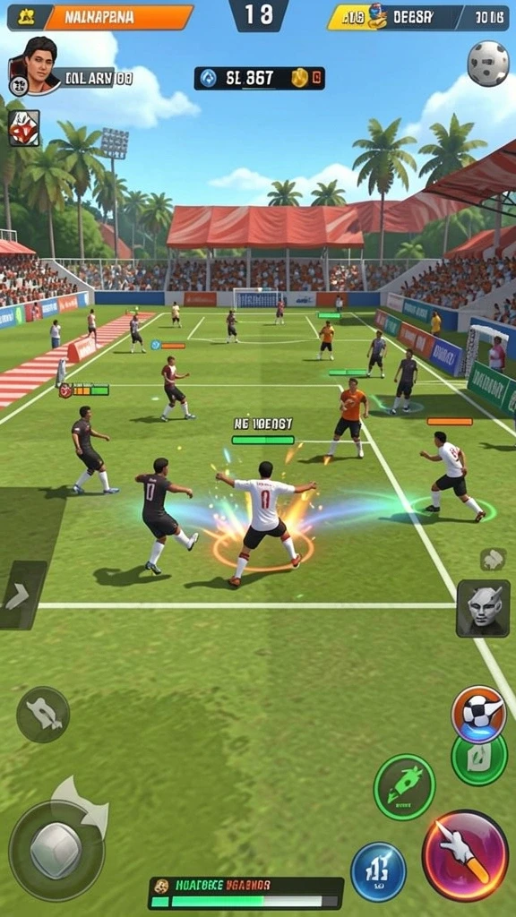 Sistem misi yang jelas dan menantang untuk setiap level.