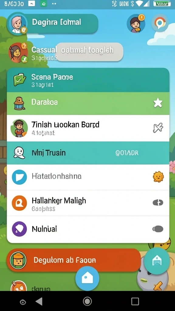 Beragam mode permainan yang menantang dan seru.