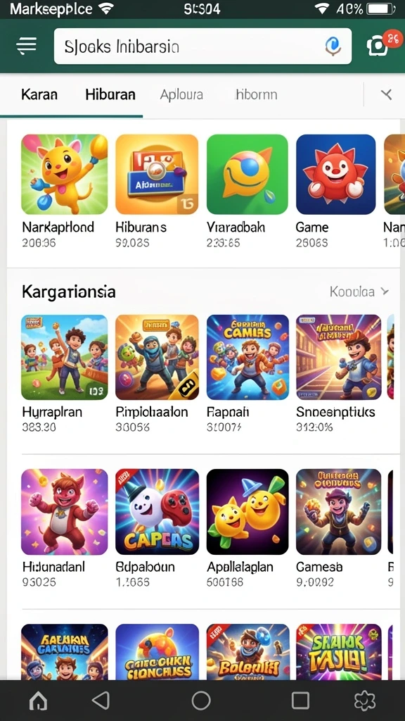 Berbagai pilihan permainan slot yang menarik.