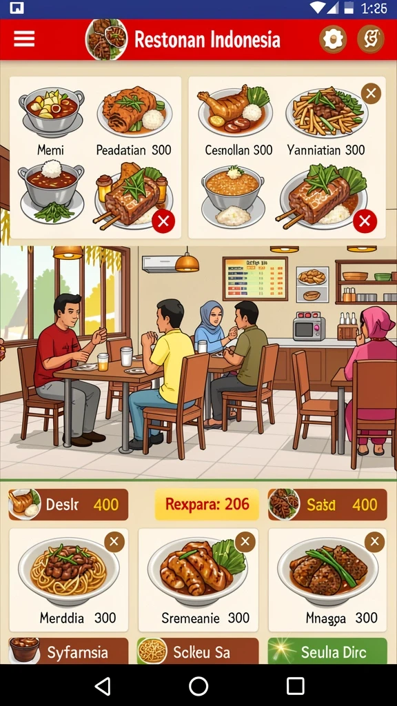 Beragam pilihan permainan yang tidak membosankan.