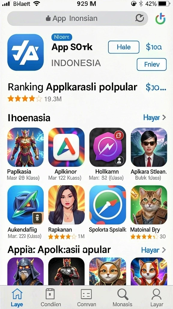 Tangkapan layar menampilkan leaderboard yang kompetitif.