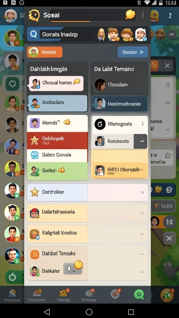 Karakter NPC yang ramah dan siap membantu.