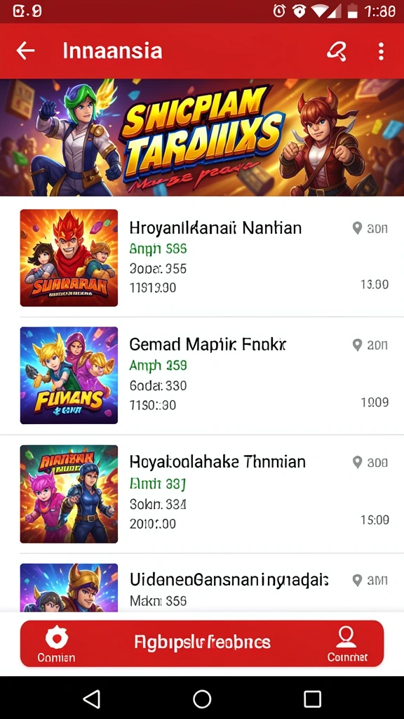 Tampilan grafis yang memukau dari dunia HOT985.