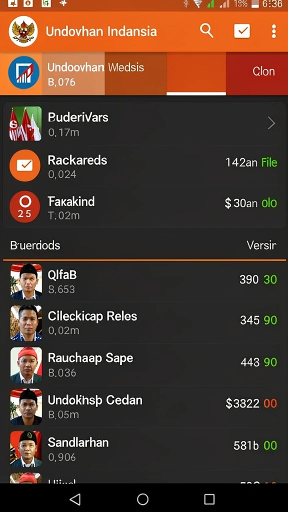 Screenshot menunjukkan fitur turnamen yang dapat diikuti pemain.