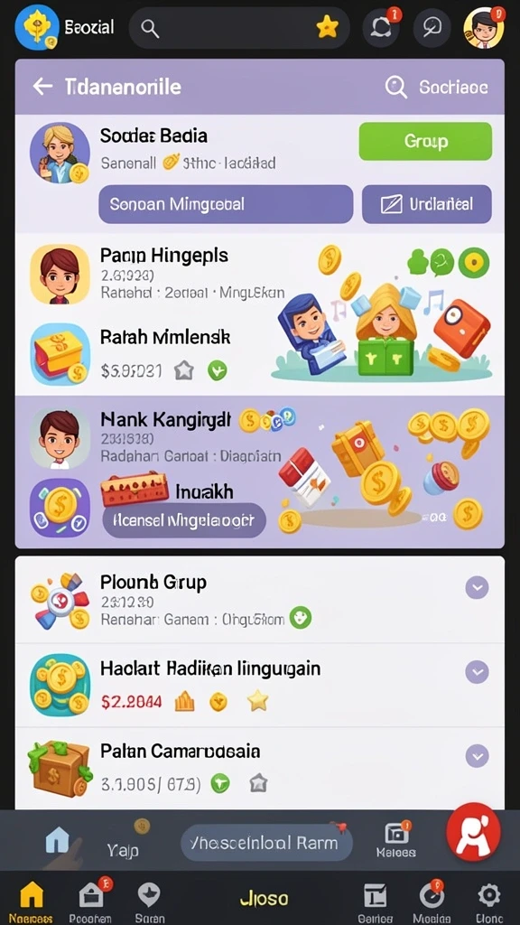 Level tantangan yang menakjubkan dan penuh aksi.
