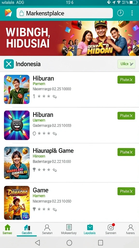 Level yang penuh tantangan dan keseruan menanti para pemain.