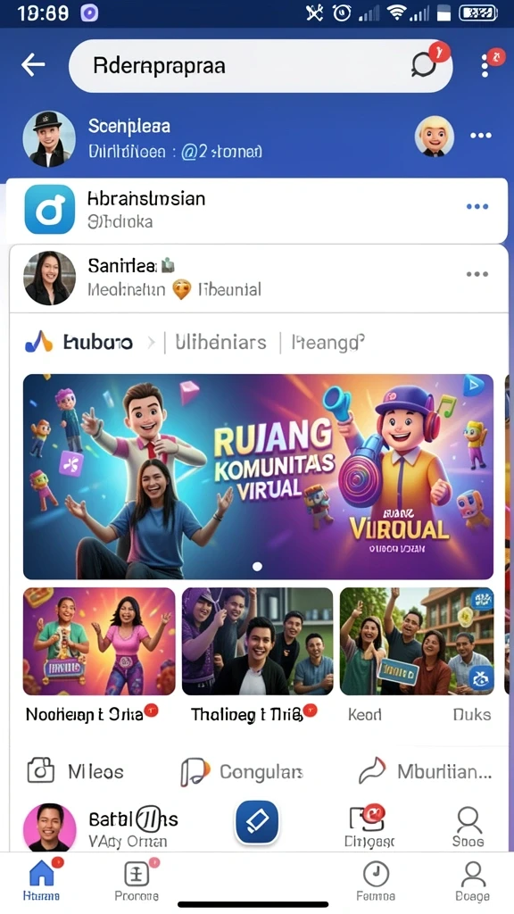 Grafik berkualitas tinggi membuat pengalaman bermain semakin seru.