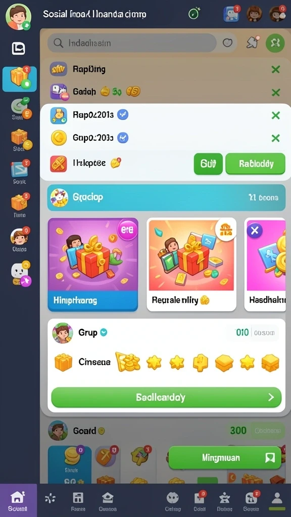 Tantangan multiplayer yang mengasyikkan dengan pemain lain.