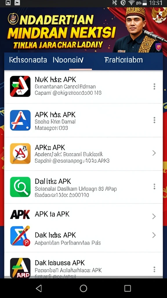 Tampilan antarmuka yang menarik dan mudah digunakan.