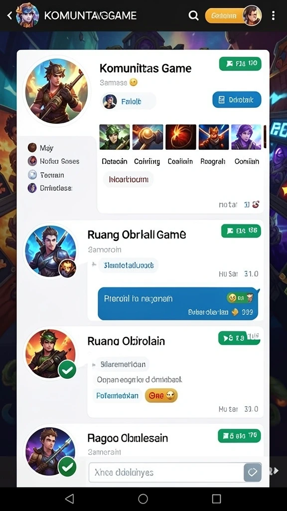 Tangkapan layar menunjukkan fitur multiplayer yang seru.