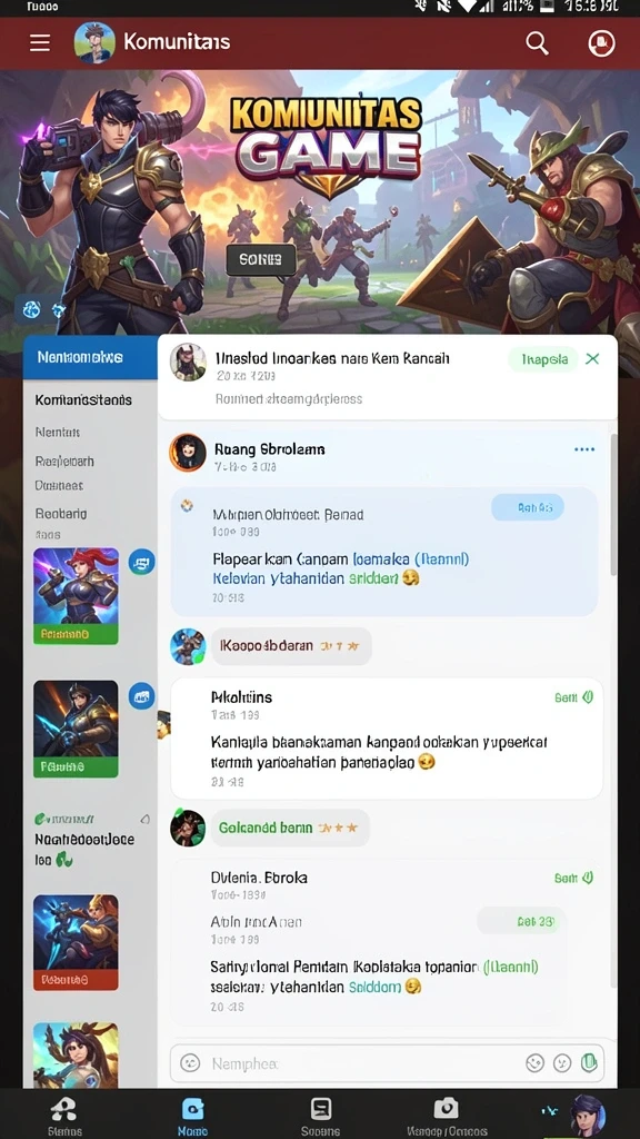 Tampilan awal aplikasi KAISAR888 yang menarik.