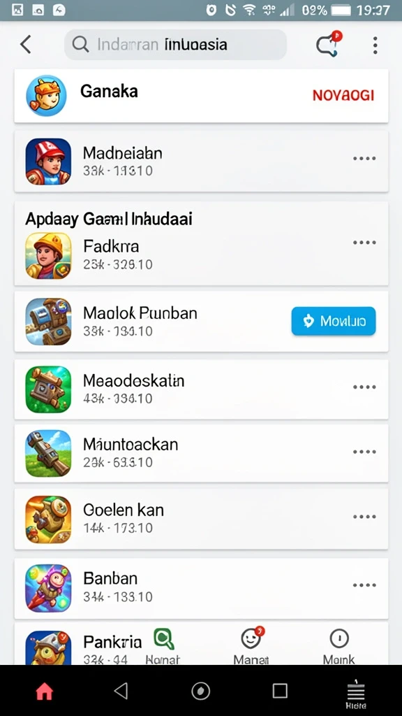 Fitur statistik langsung untuk membantu keputusan taruhan.