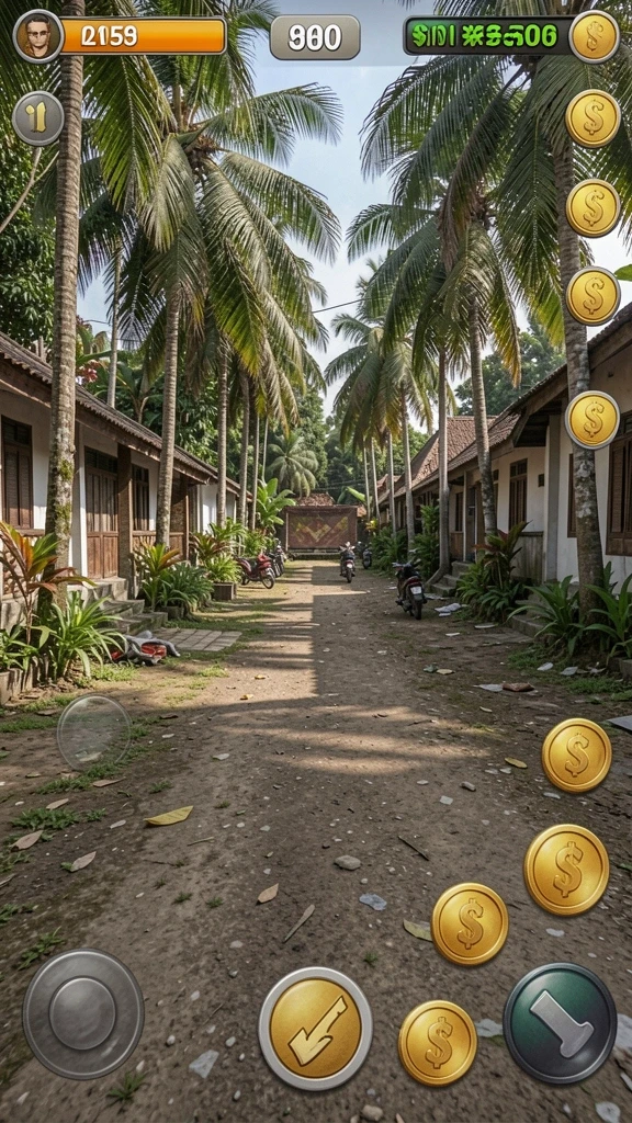 Karakter unik dan beragam dalam permainan.