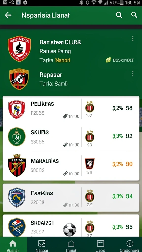 Tampilan karakter yang unik dan menarik.