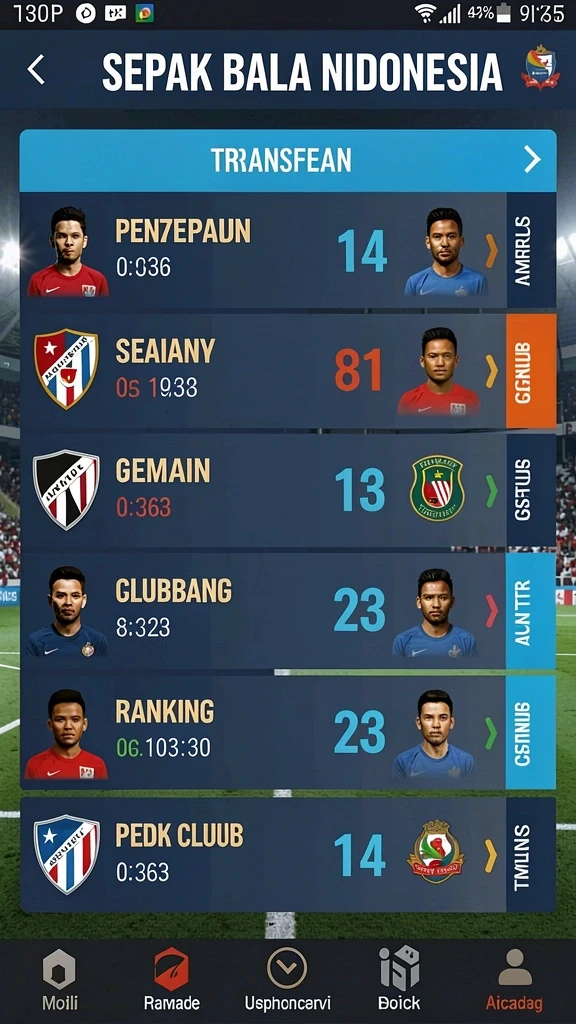 Pengguna dapat memilih karakter yang beragam.