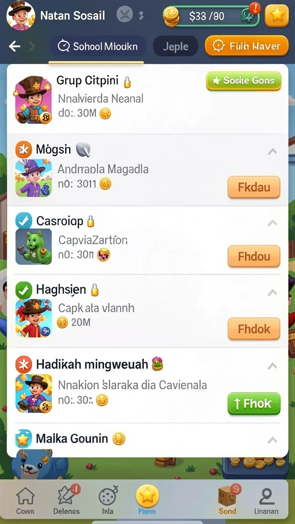 Mode permainan yang seru dan menantang.