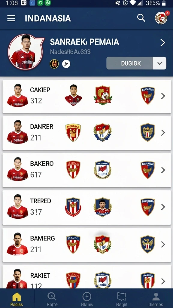 Tangkapan layar menampilkan karakter baru di NUTS777.