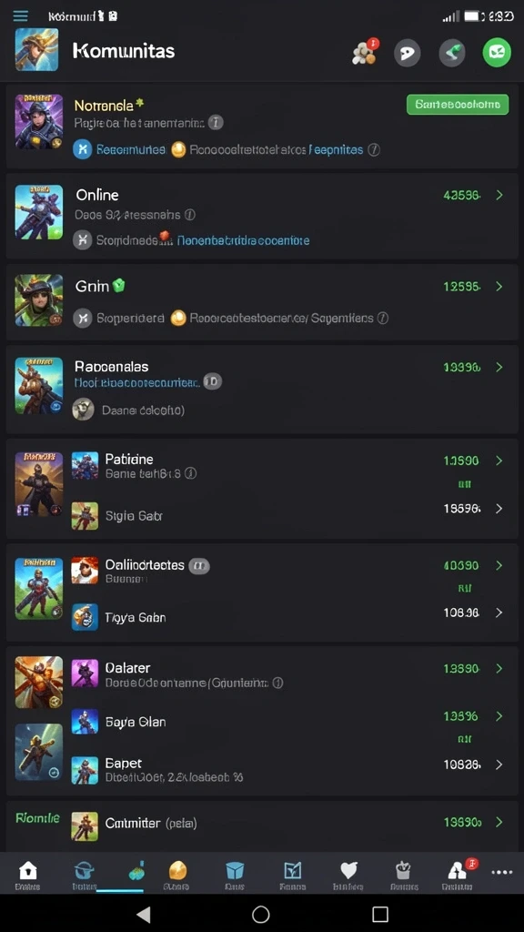 Screenshot menampilkan karakter kustomisasi yang menarik.