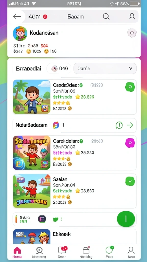 Fitur bonus menarik yang menambah keseruan bermain.