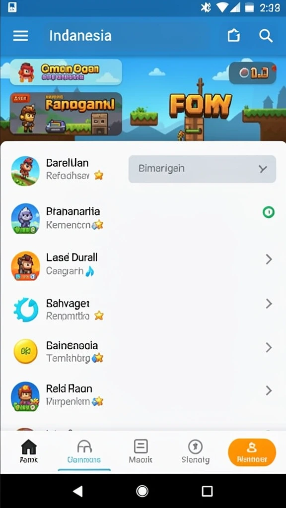 Karakter utama yang siap menghadapi tantangan.