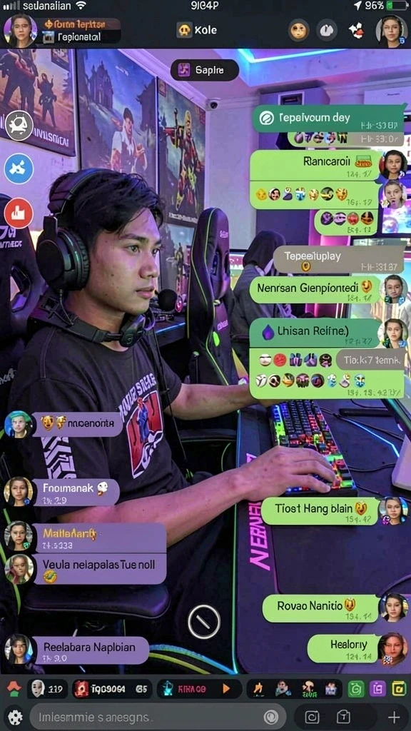 Tangkapan layar memperlihatkan mode multiplayer yang seru.