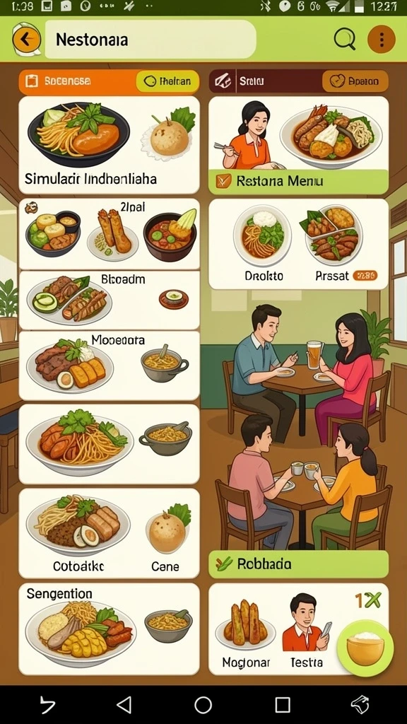 Menu upgrade yang user-friendly.