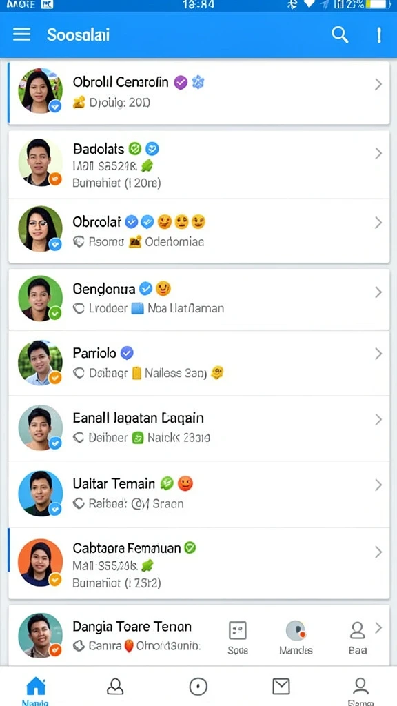 Tampilan antarmuka yang menarik dan user-friendly.