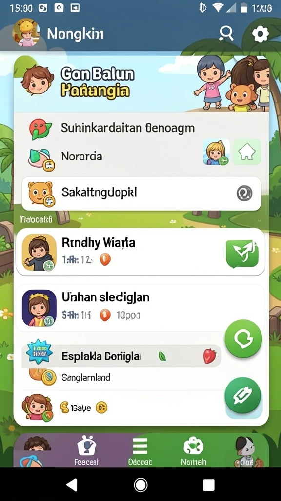 Karakter menarik dengan kemampuan unik.