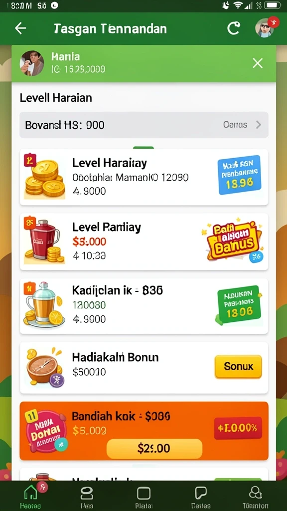 Banyak level menantang yang siap ditempuh.