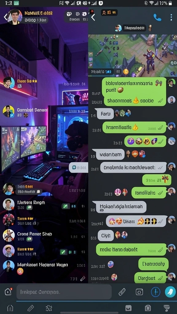 Grafik yang cerah dan mengagumkan.