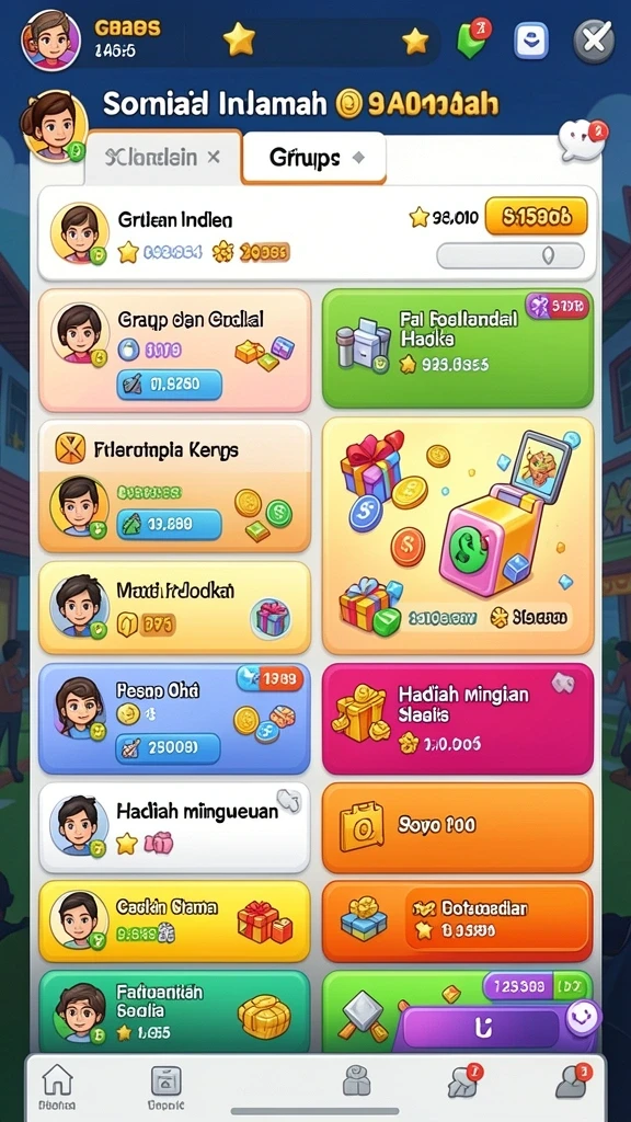 Tampilan antarmuka yang modern dan user-friendly.