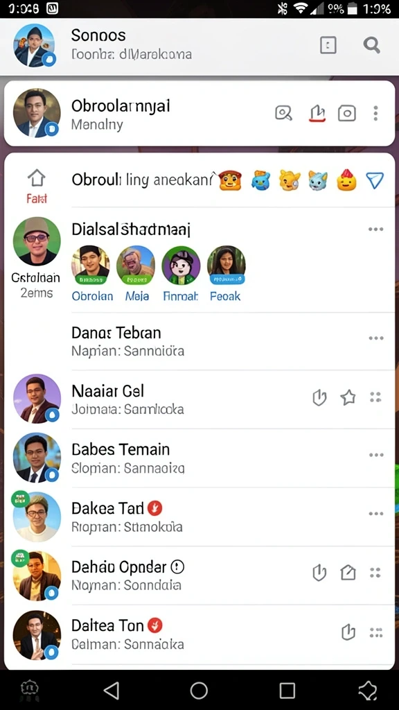 Screenshot memperlihatkan karakter baru yang ditambahkan.