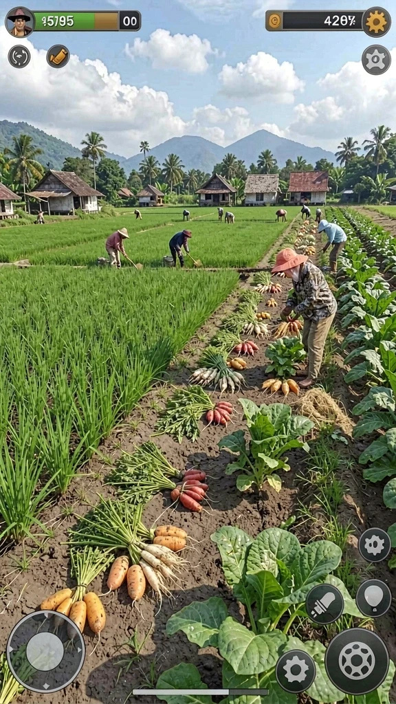 Fitur sosial untuk berinteraksi dengan pemain lain.