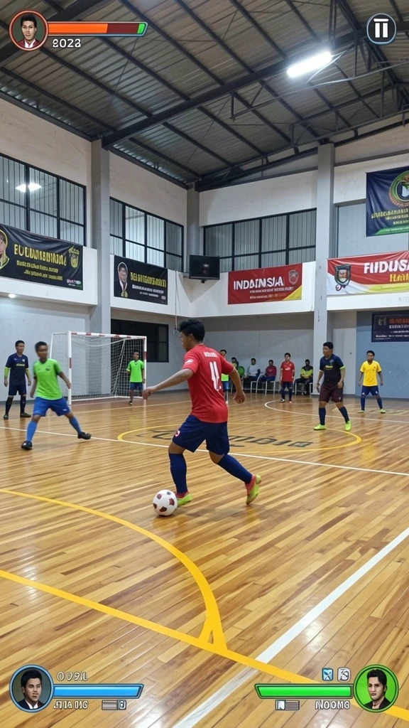 Tangkapan layar fitur multiplayer yang menampilkan kompetisi dengan pemain lain.