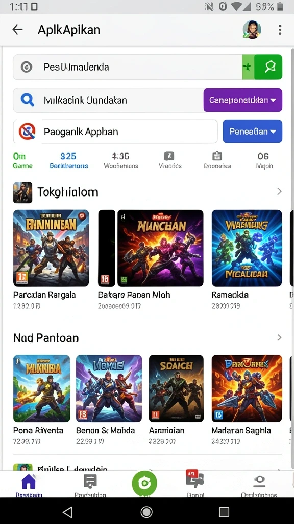 Tangkapan layar misi baru dengan grafis yang lebih baik.