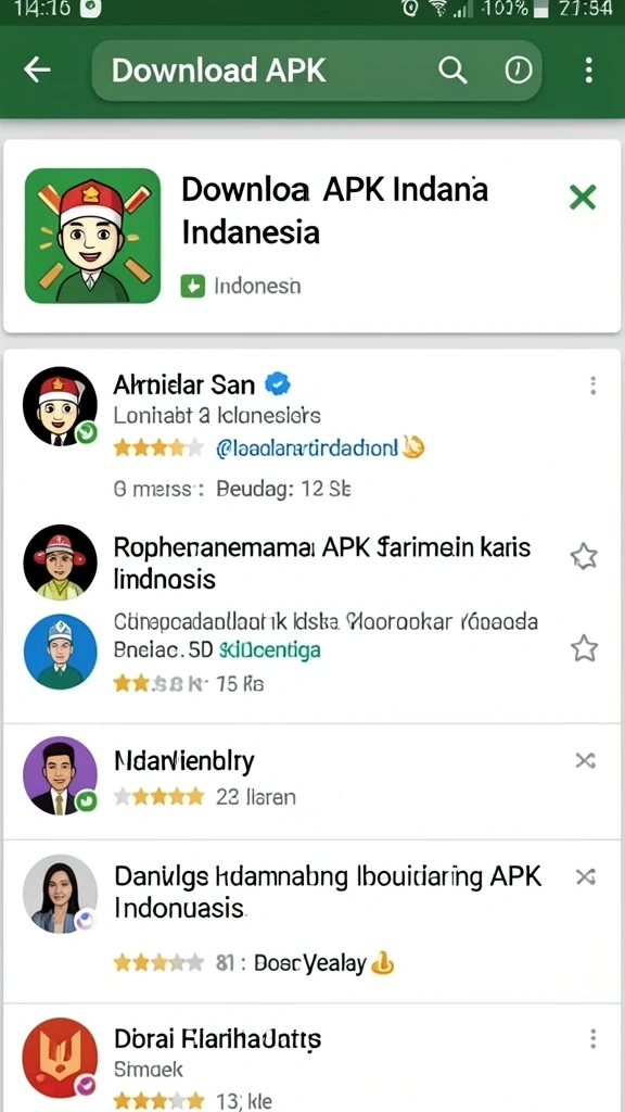 Tampilan utama aplikasi dengan antarmuka yang menarik.