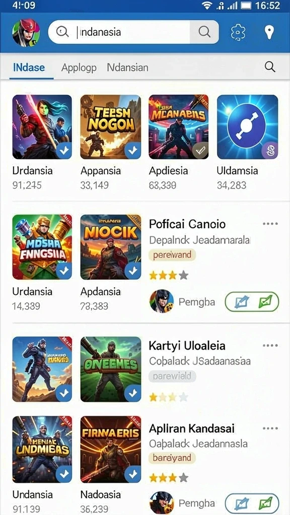 Karakter unik dengan berbagai kemampuan.