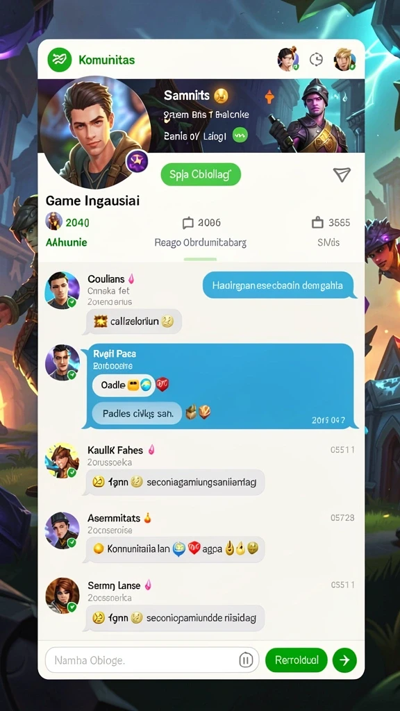 Tangkapan layar menampilkan grafik indah dari dunia petualangan.